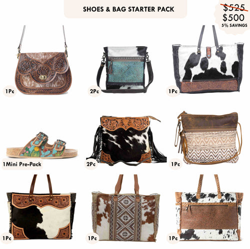 Starter Pack $500 - Western Shoes & Bags