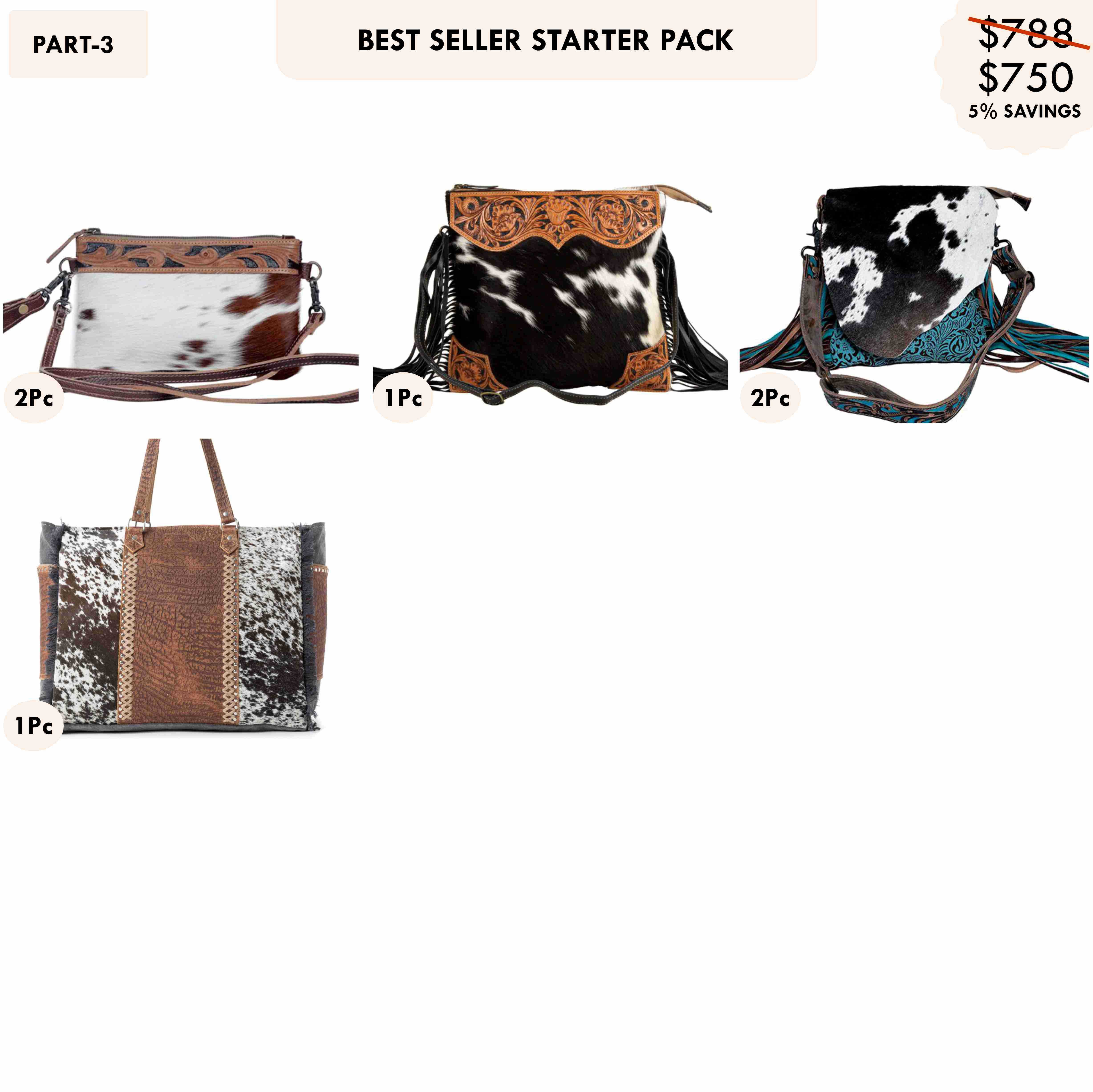 Starter Pack $750 - Best Sellers