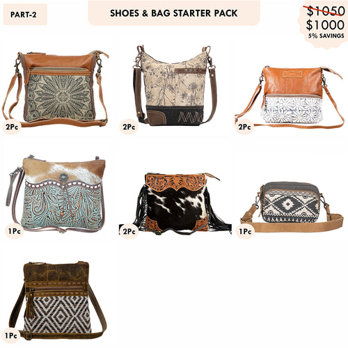Starter Pack $1000 - Western Shoes & Bags