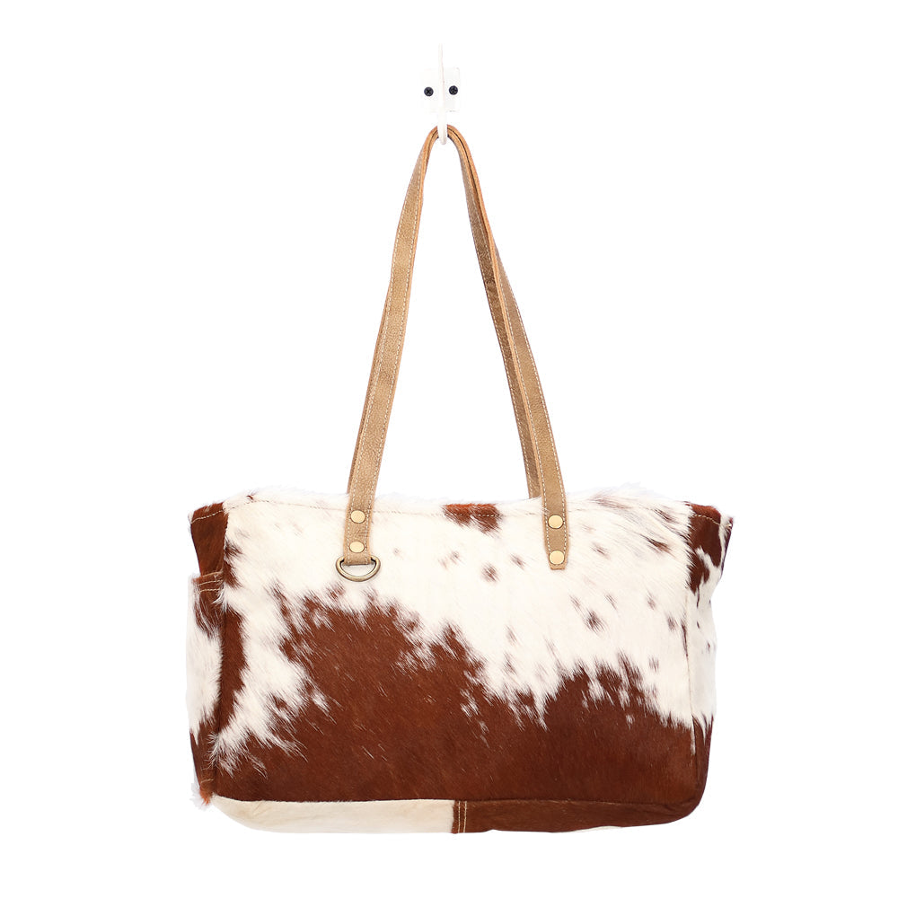 Fawn & White Hairon Small Bag - Myra Bags
