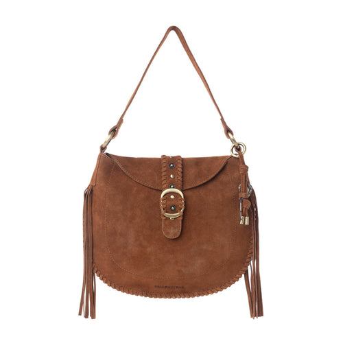 Yellowstone Westbrook Suede Leather Bag in Amber Dusk