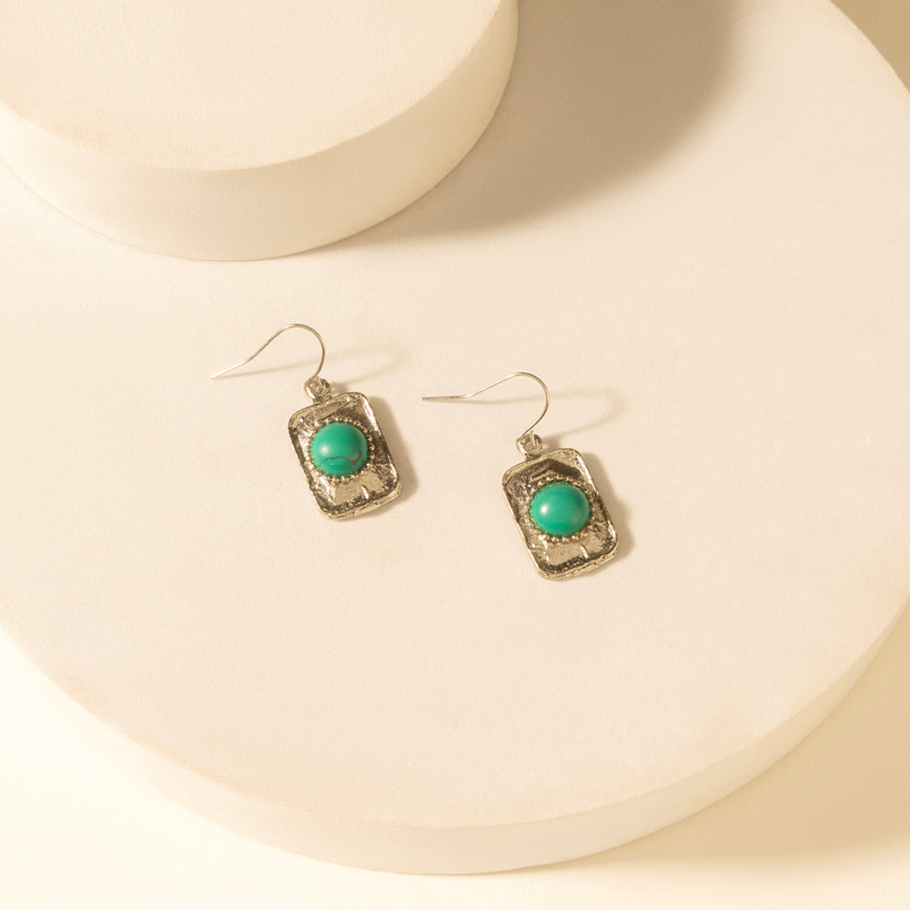 Outrider Tassel Earrings in Desert Turquoise