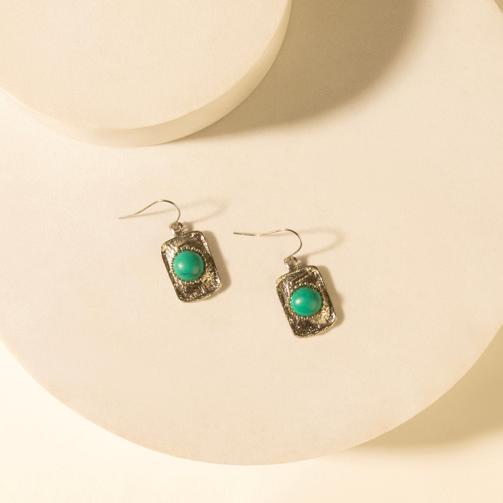 Outrider Tassel Earrings in Desert Turquoise