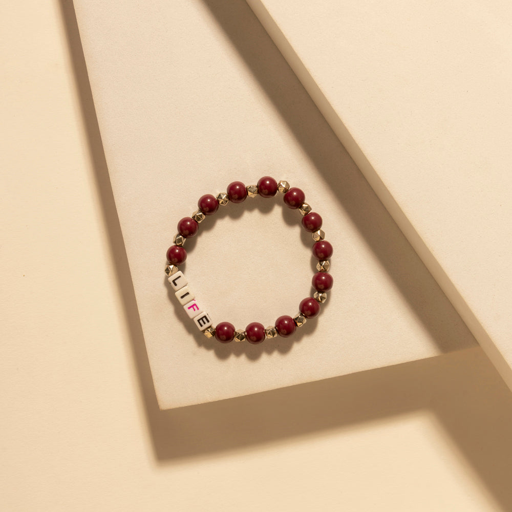 Wild Soul Charm Bracelet in Desert Blush