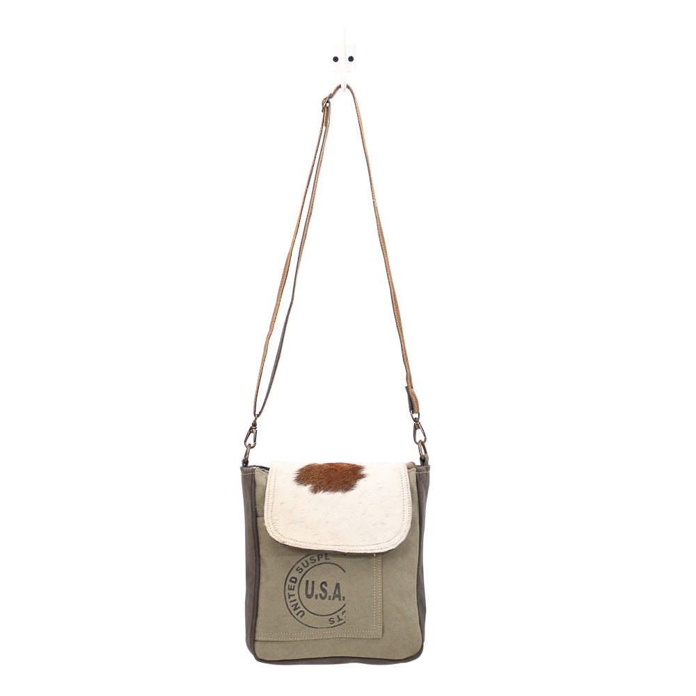 Usa Print Cross Body Bag