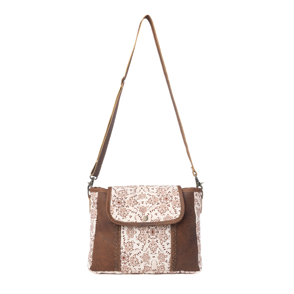 Oakline Cotton & Leather Shoulder Bag Variant Combo