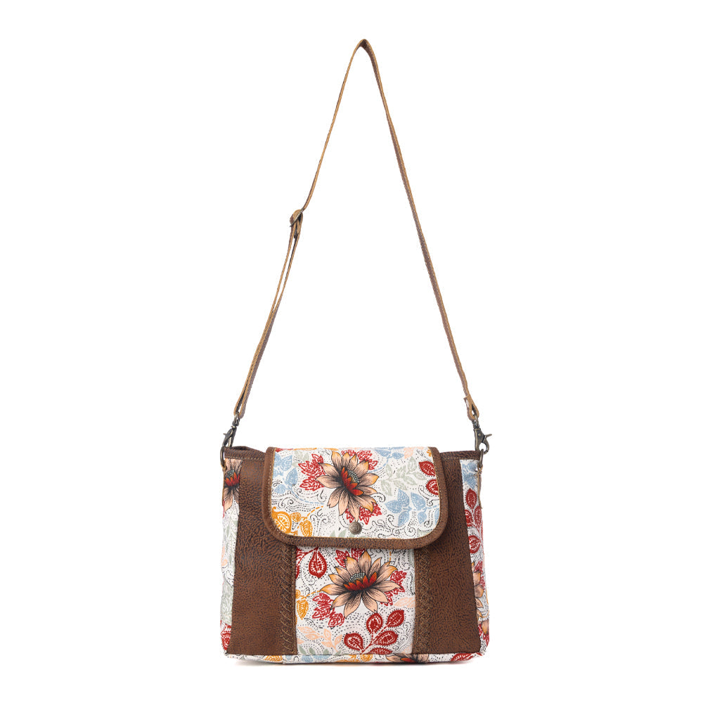 Oakline Cotton & Leather Shoulder Bag Variant Combo