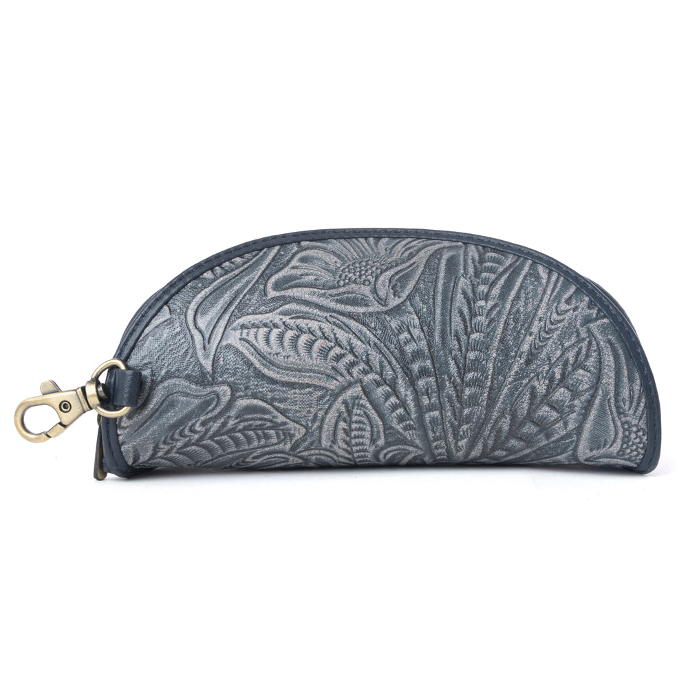 Silver Creek Embossed Leather Sunglass Case Variant Combo