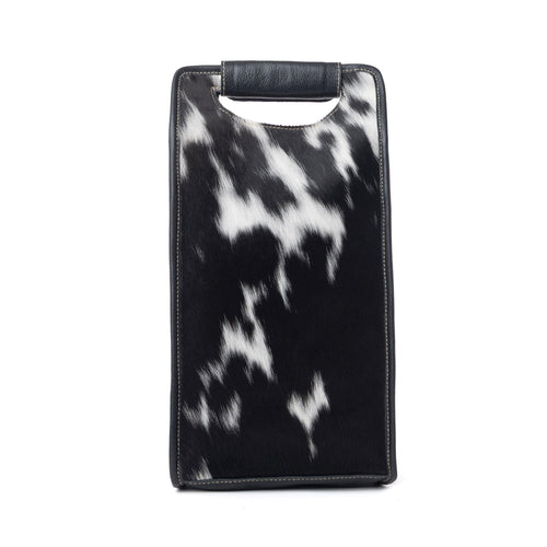 Cypress Field Hairon Leather Wine Bottle Holder Variant Combo