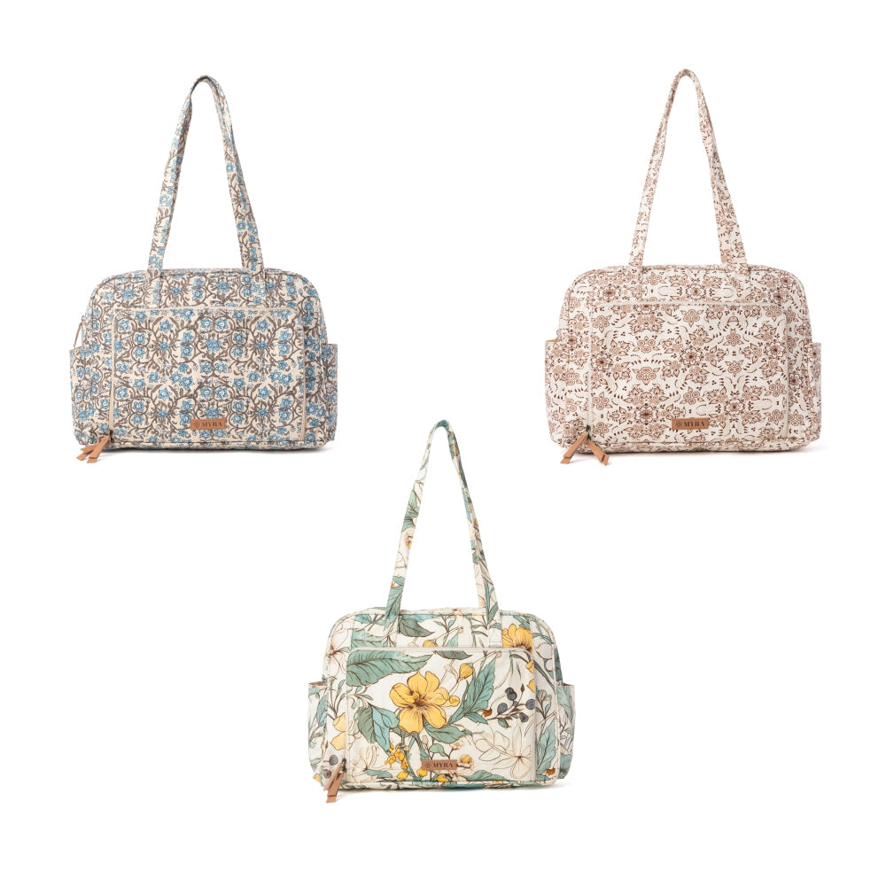 Sunnyfield Cotton Diaper Bag Variant Combo