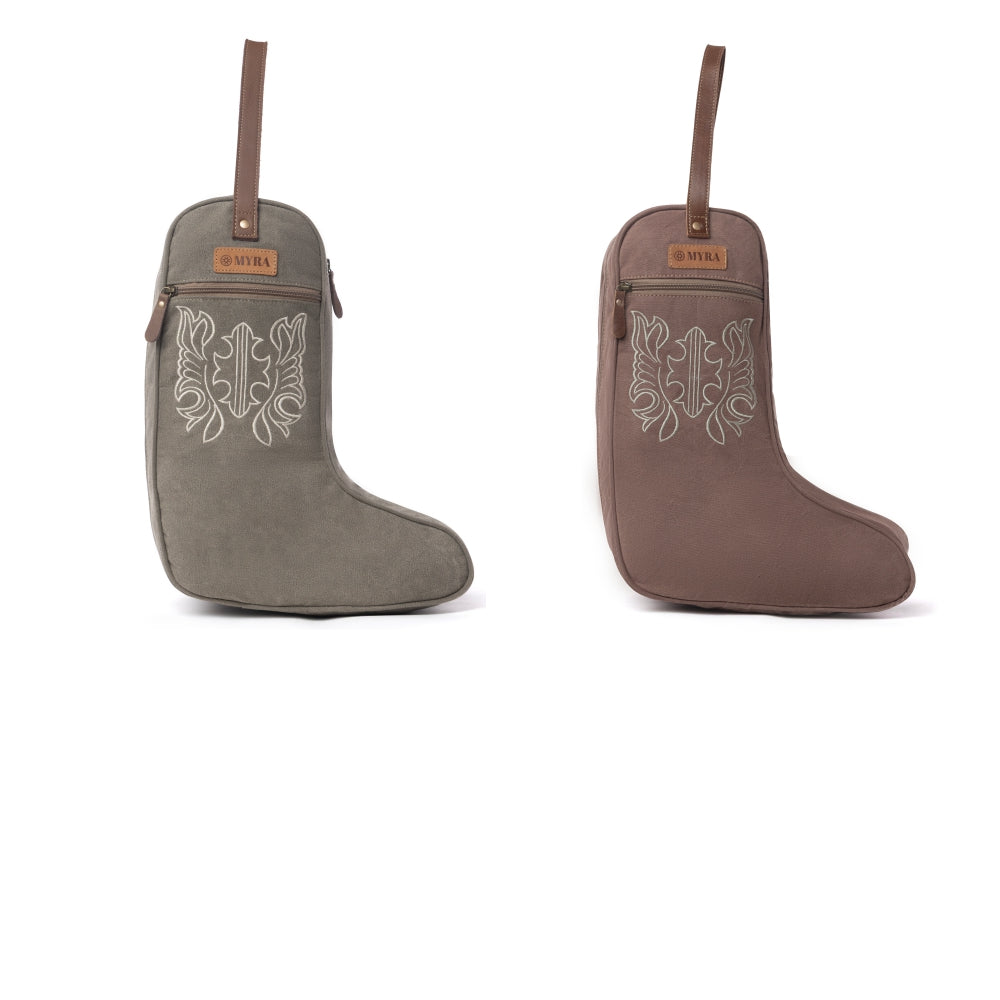 Sunstone Cotton & Leather Boot Bag Variant Combo
