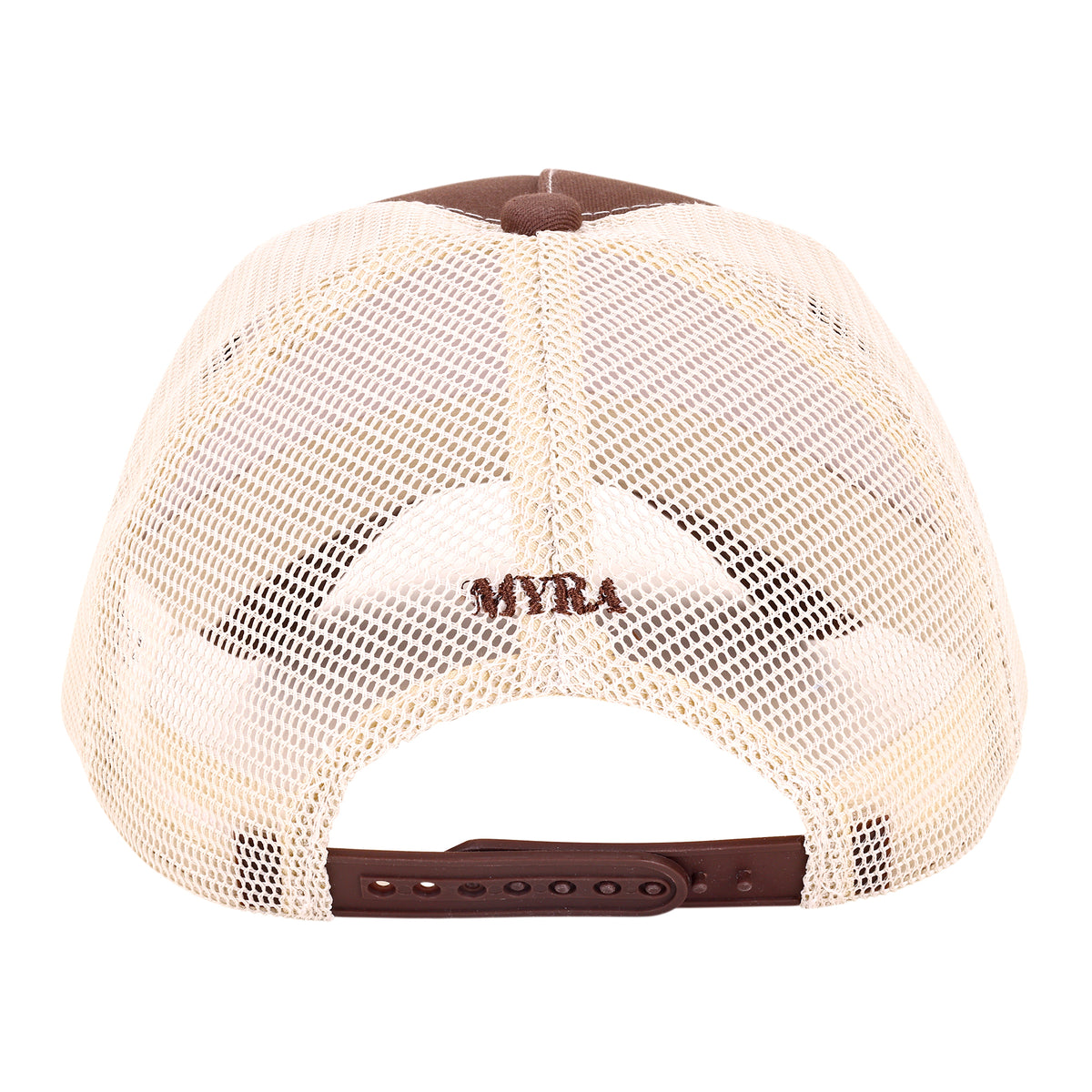 Outwest Club Panel Trucker Cap in Khaki
