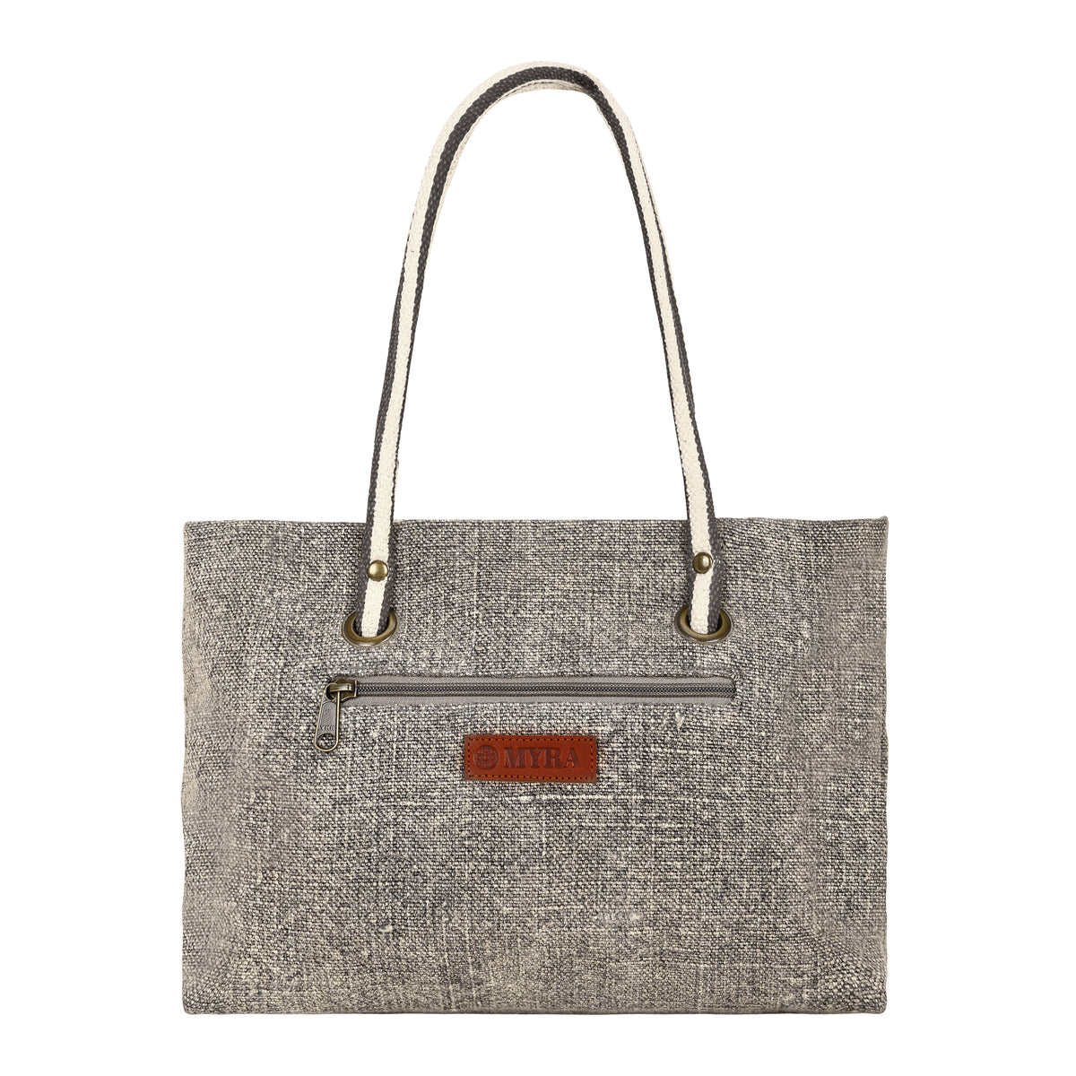 Cottontop Tote Bag for Women in sand grain with jute weave