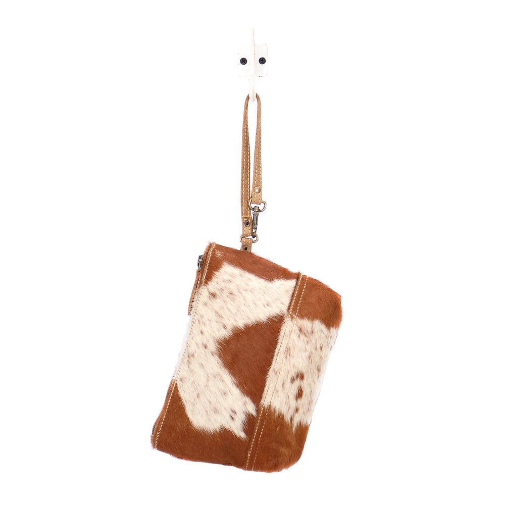 Snowy & Cocoa Hairon Pouch