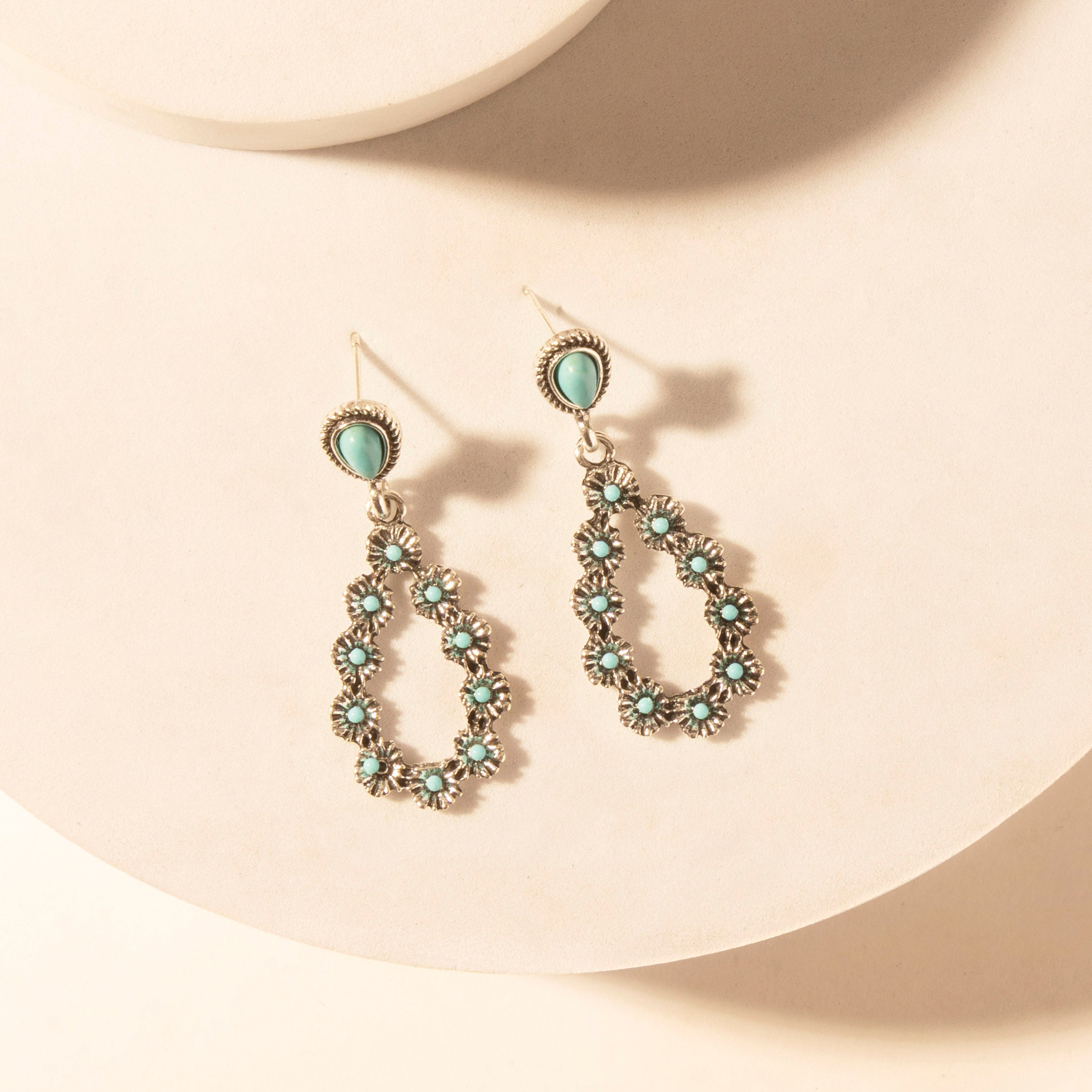 Bluebonnet Trail Teardrop Earrings for Women