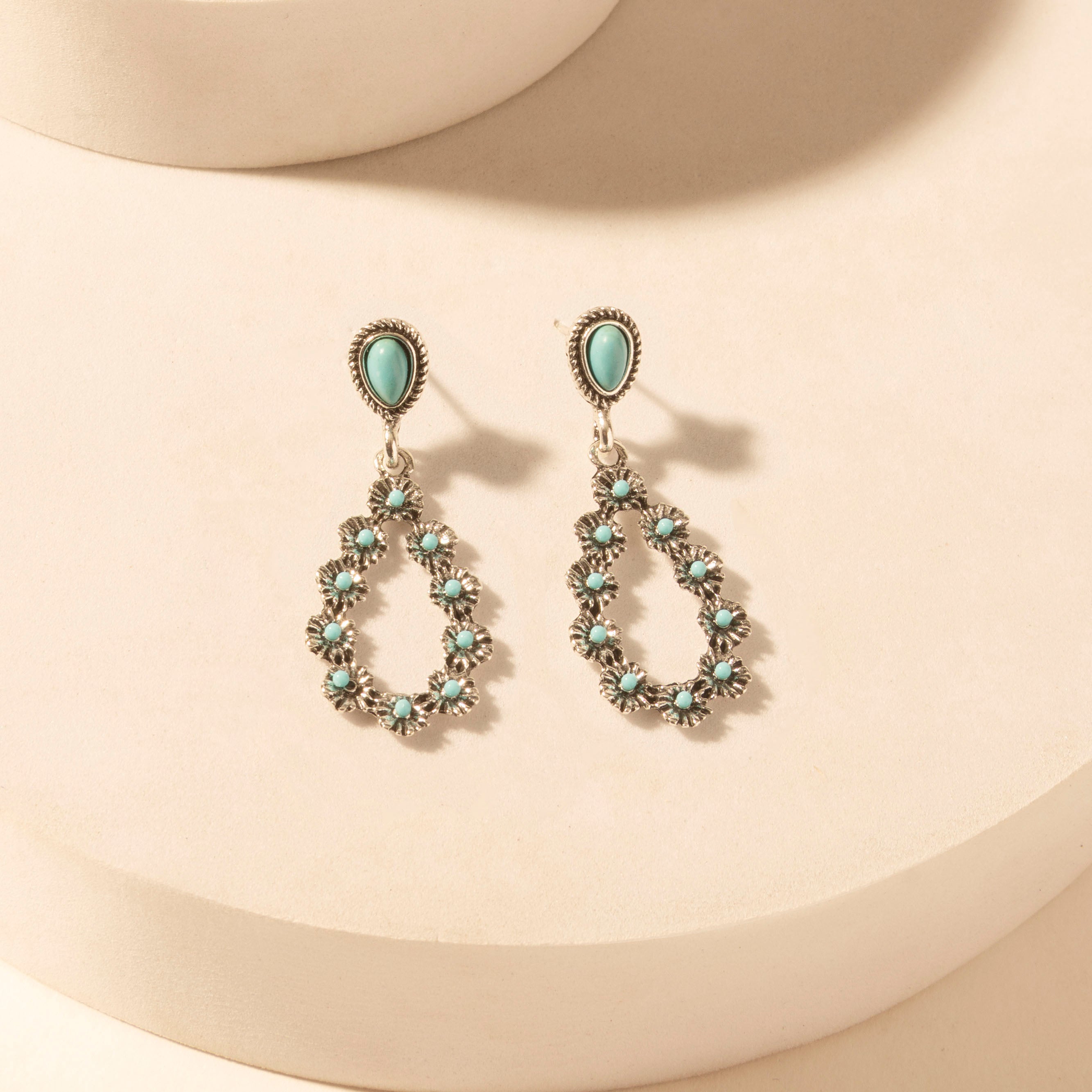 Bluebonnet Trail Teardrop Earrings for Women