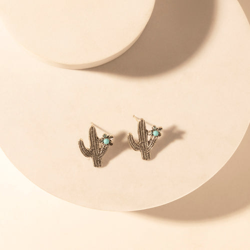 Sonoran Stud Set in with turquoise detail in premium style