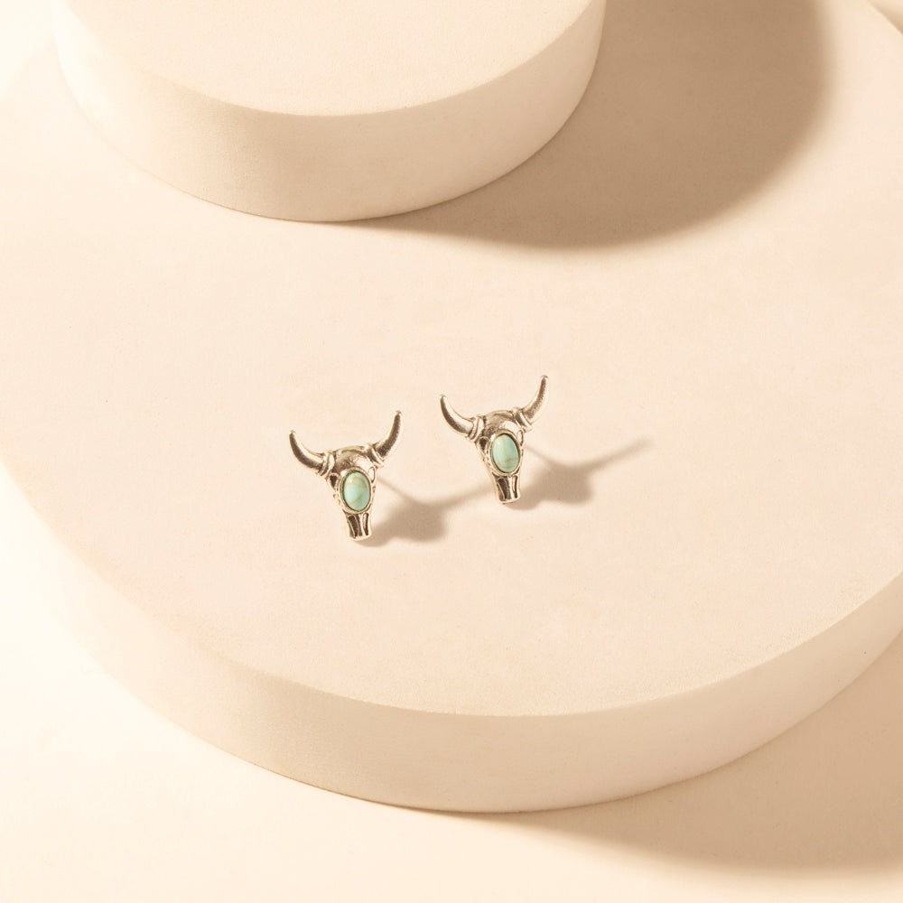 Sonoran Stud Set in with turquoise detail in premium style