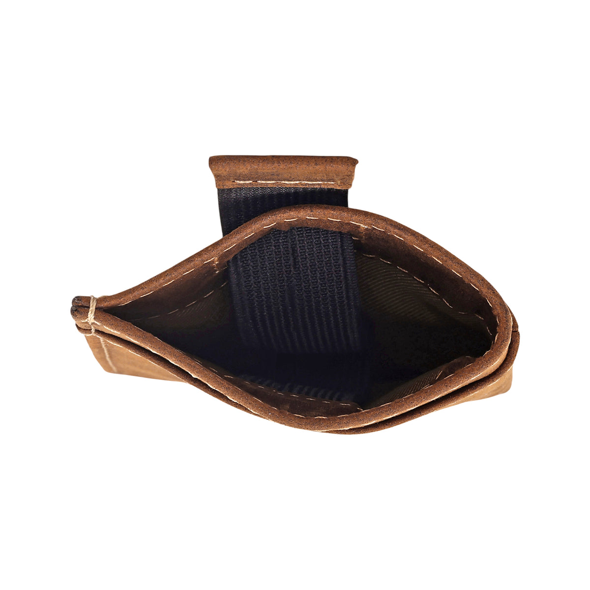 Ridgemere Credit Card Holder in brown with front slip pocket