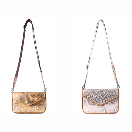 Wild Print Leather Bag Variant Combo