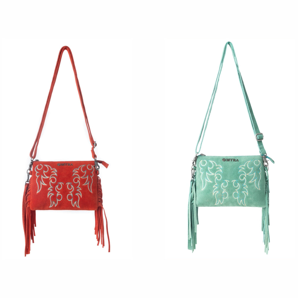 Boot Stitch Suede Bag Variant Combo