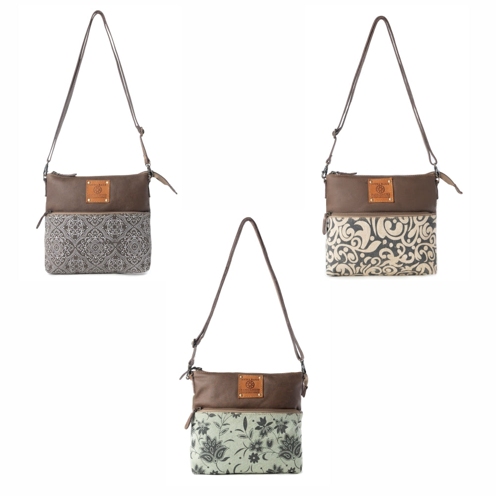 Wildprint Trail Vintage Crossbody Bag Variant Combo