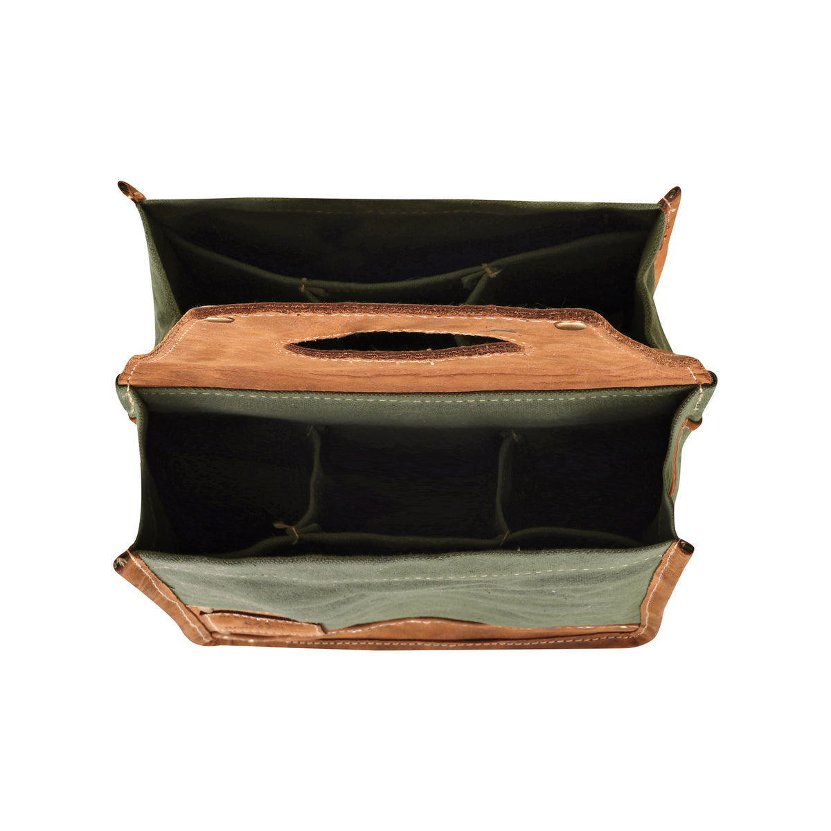 Adulting is hard Beer Bottle Caddy in olive green