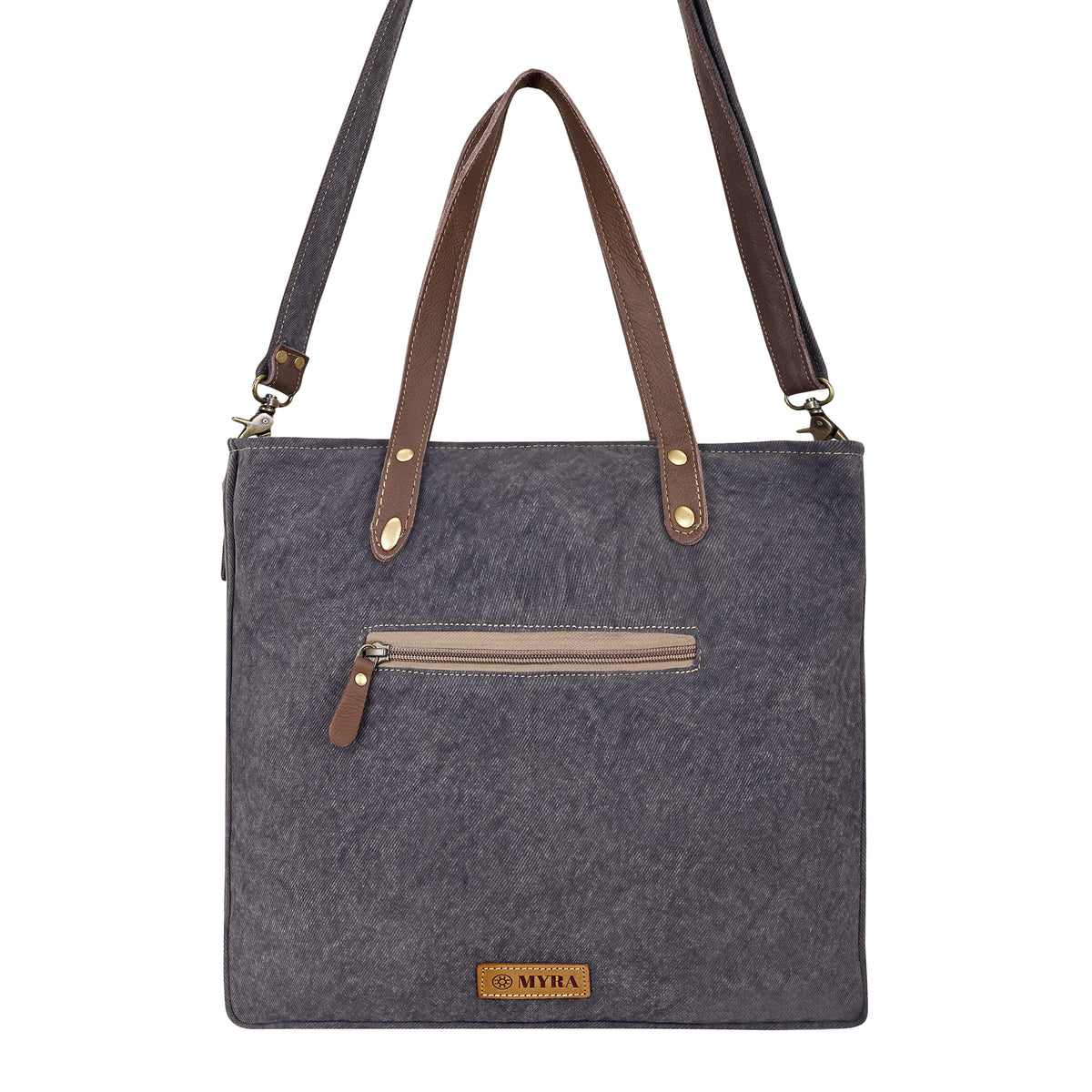 Willow Mesa Messenger in Grey Floral