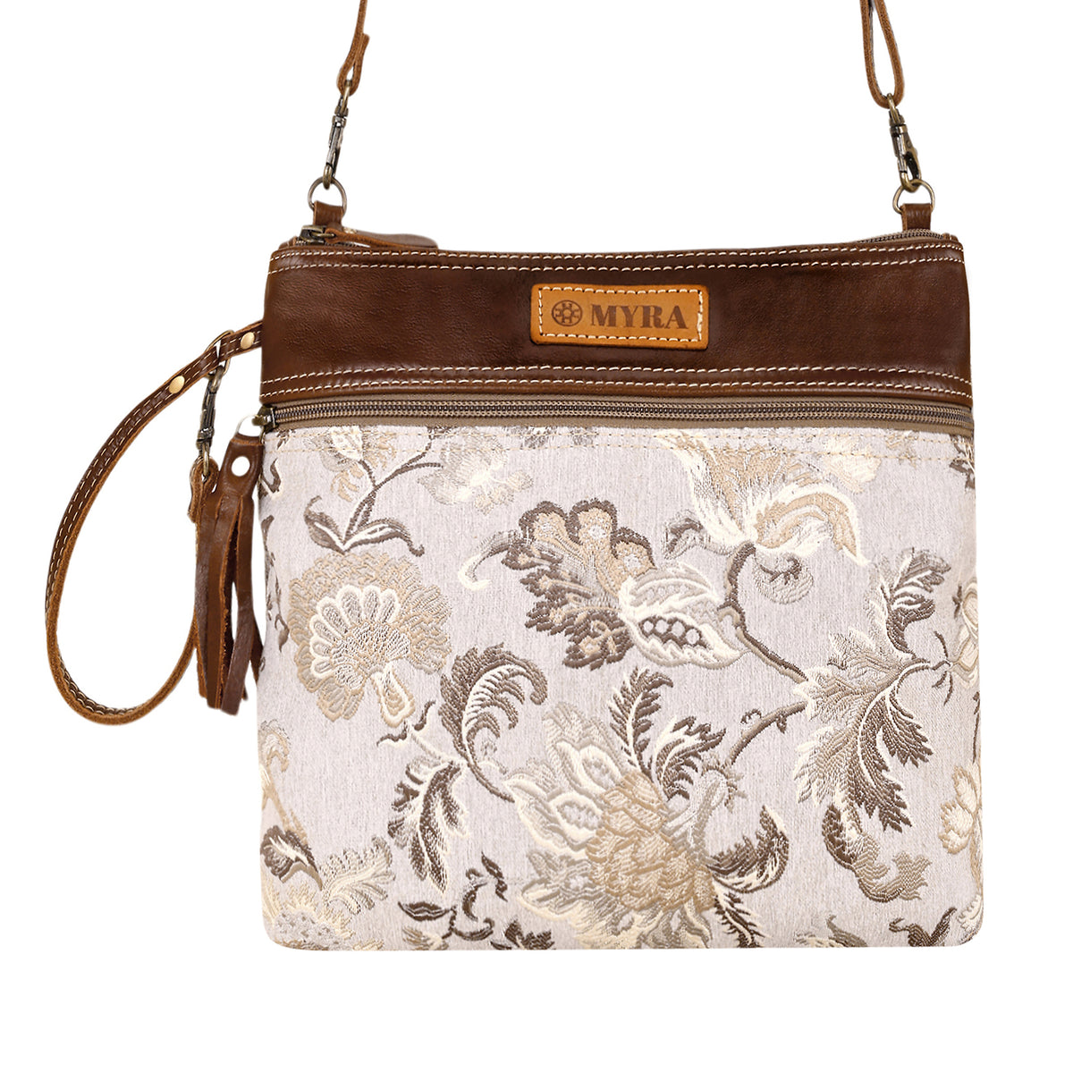 Contentment Small Crossbody Bag in sage