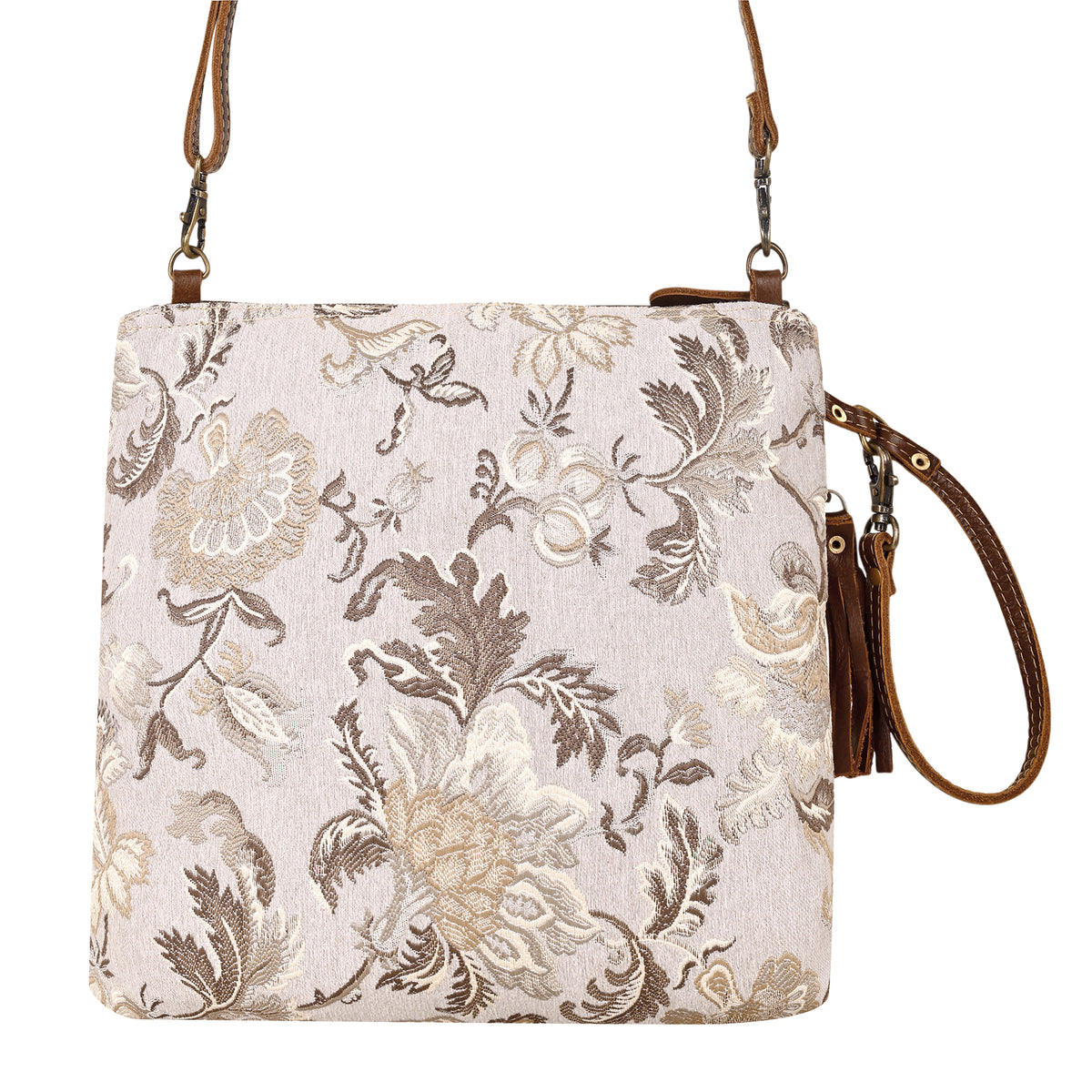 Contentment Small Crossbody Bag in sage