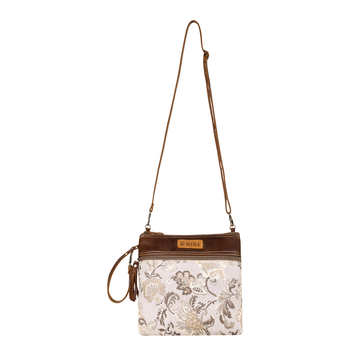 Contentment Small Crossbody Bag in sage
