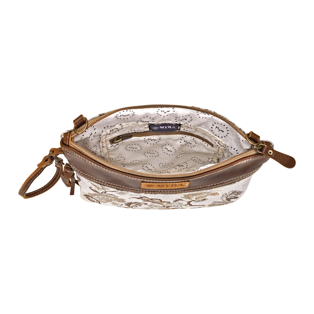 Contentment Small Crossbody Bag in sage