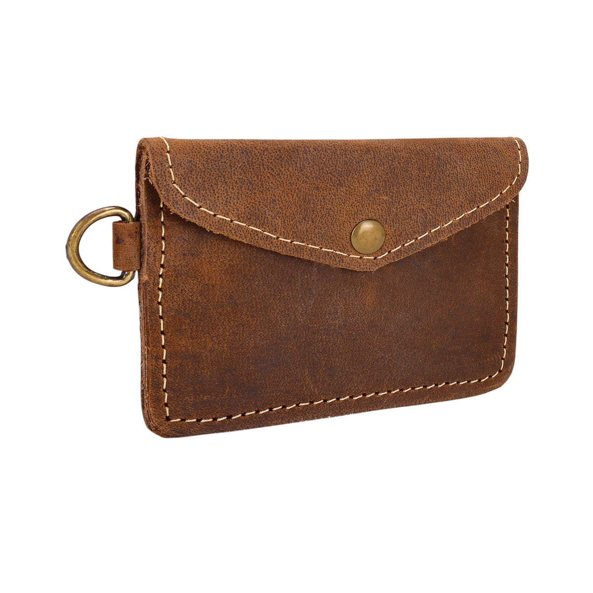 Juniper Moon Leather Coin Purse in Canyon Brown