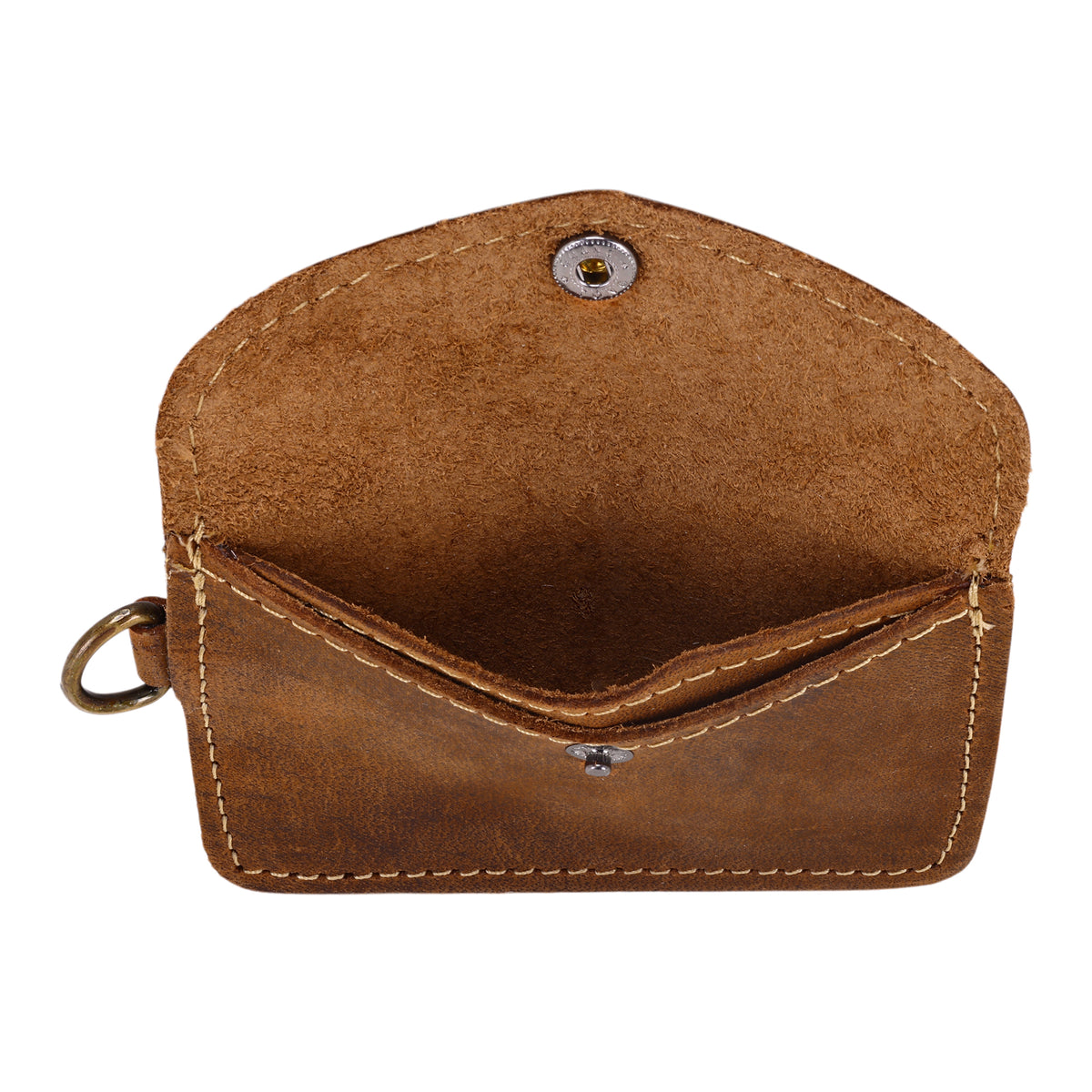 Juniper Moon Leather Coin Purse in Canyon Brown