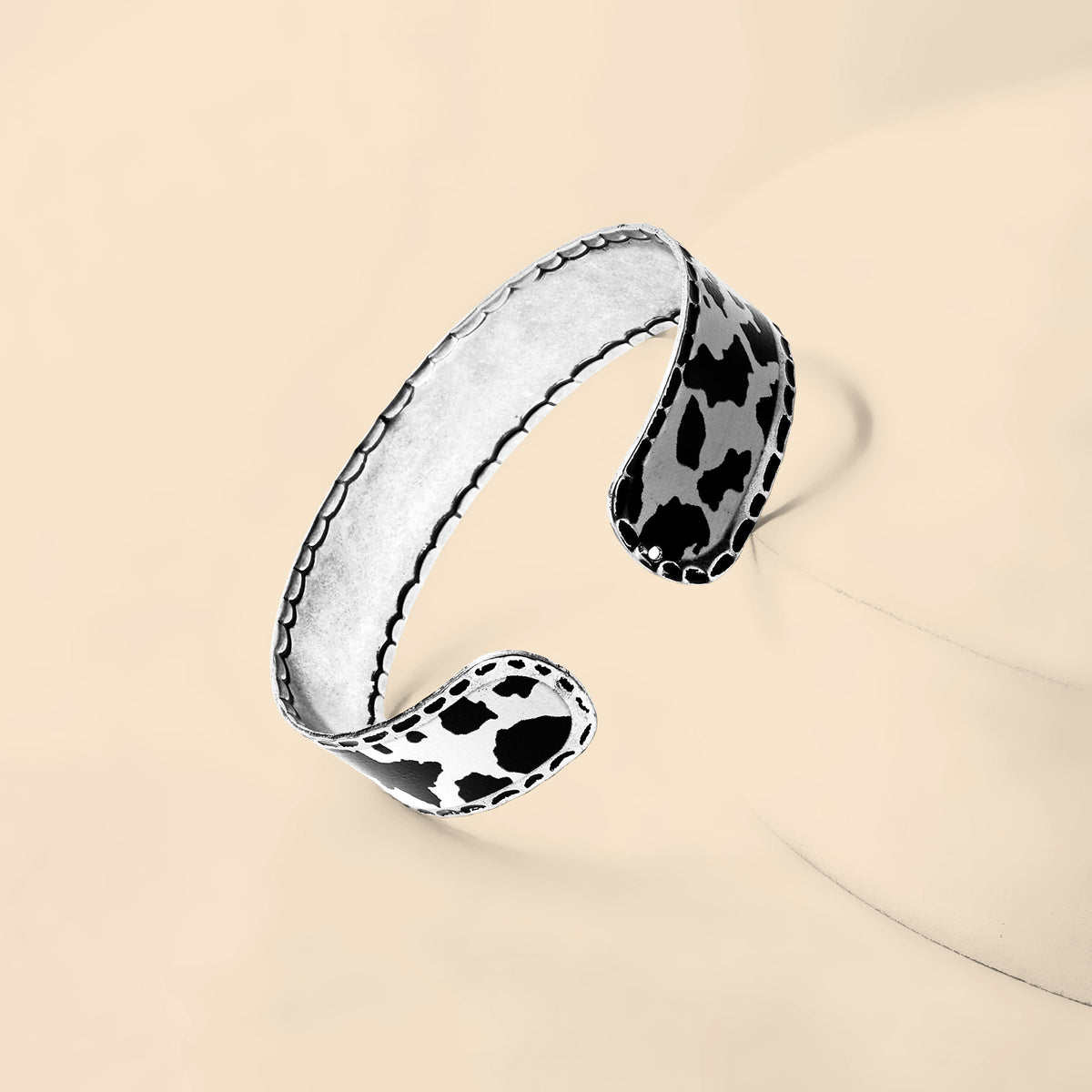 Westara Cuff Bracelet in Frontier Black
