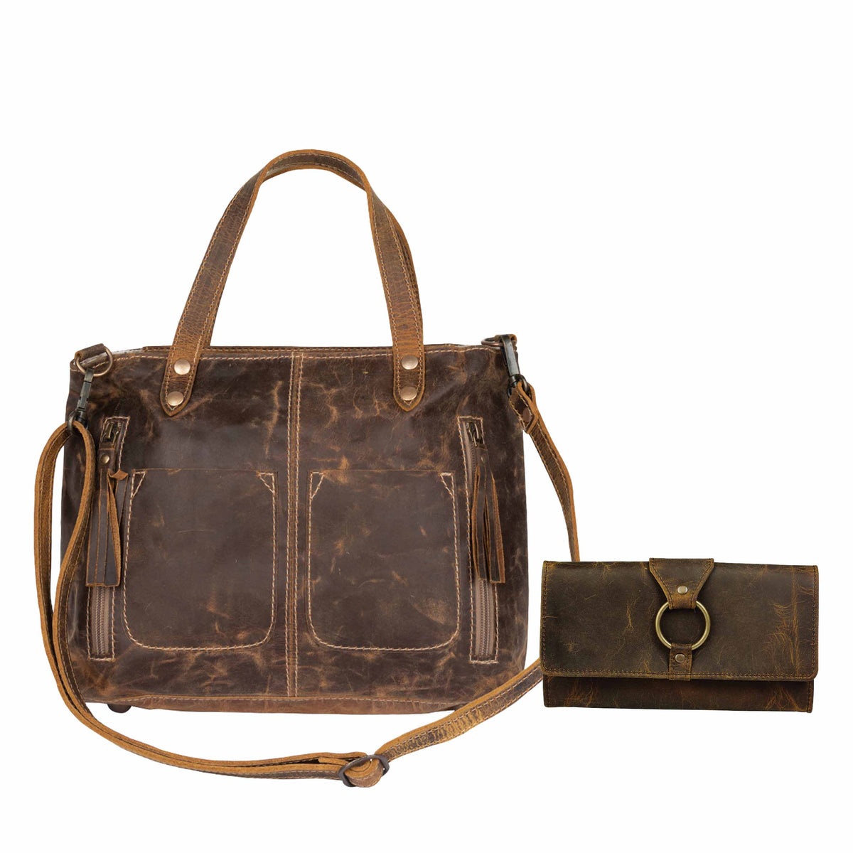 Ultimate Choice Leather Bag & Wallet Duo
