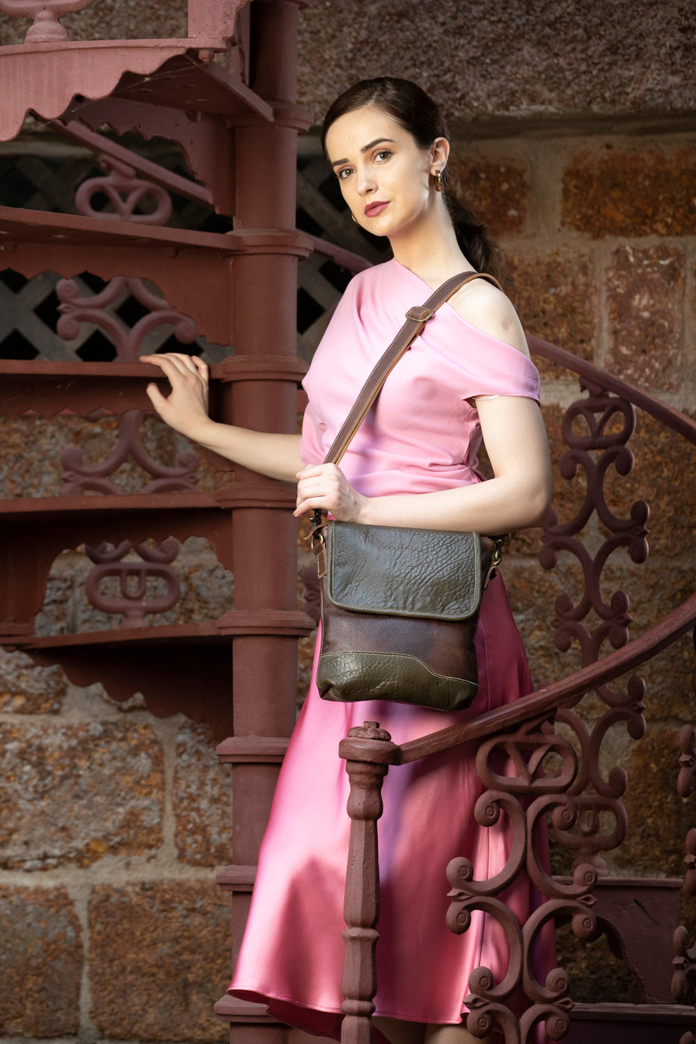 Emerald Shaded Small & Cross Body Bag