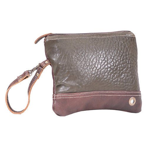 GREENISH CLASSIO POUCH