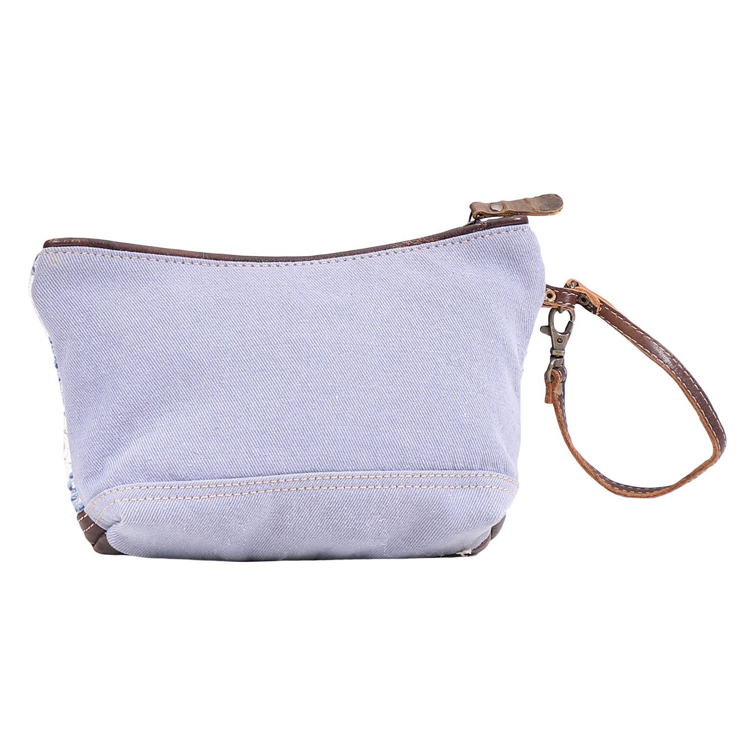 Blue Crossovers Pouch