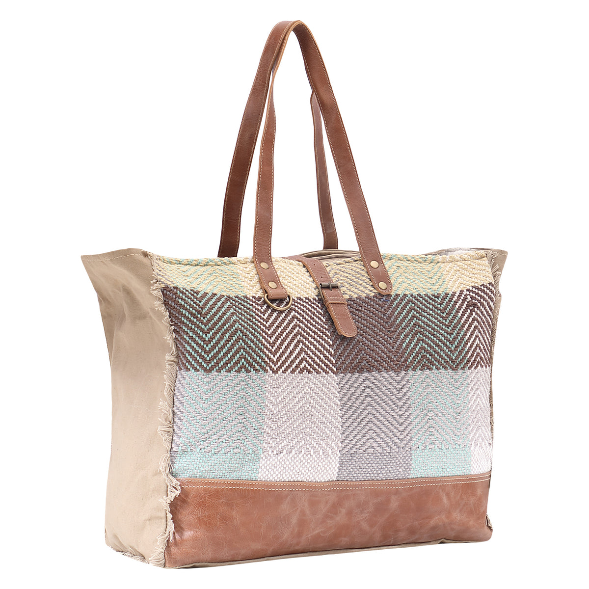 Color Chunk Weekender Bag