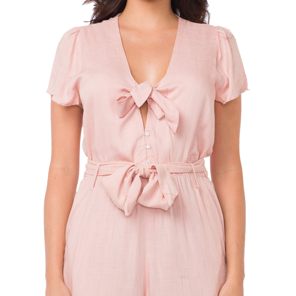 Knotty Pink Jumpsuit