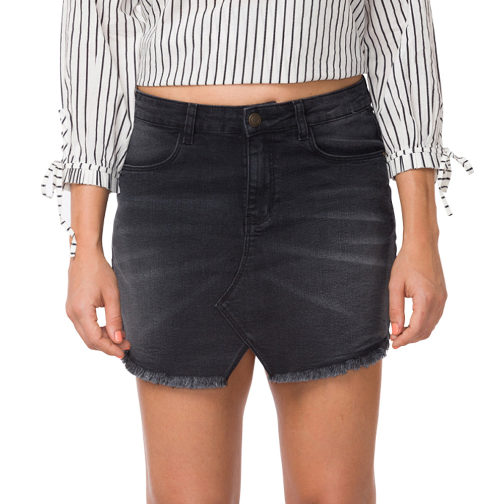 Denim Charm Skirt