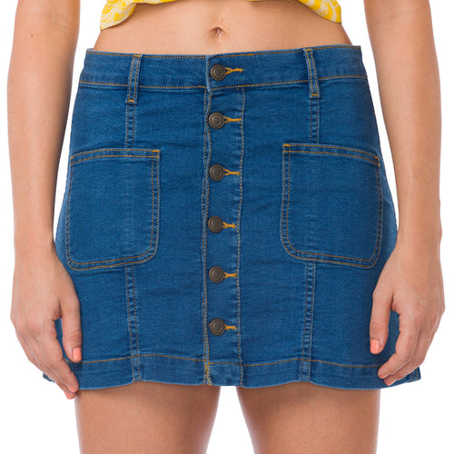 Macaroon Denim Skirt