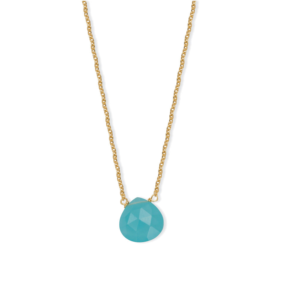 Ocean Mist Pendant Necklace