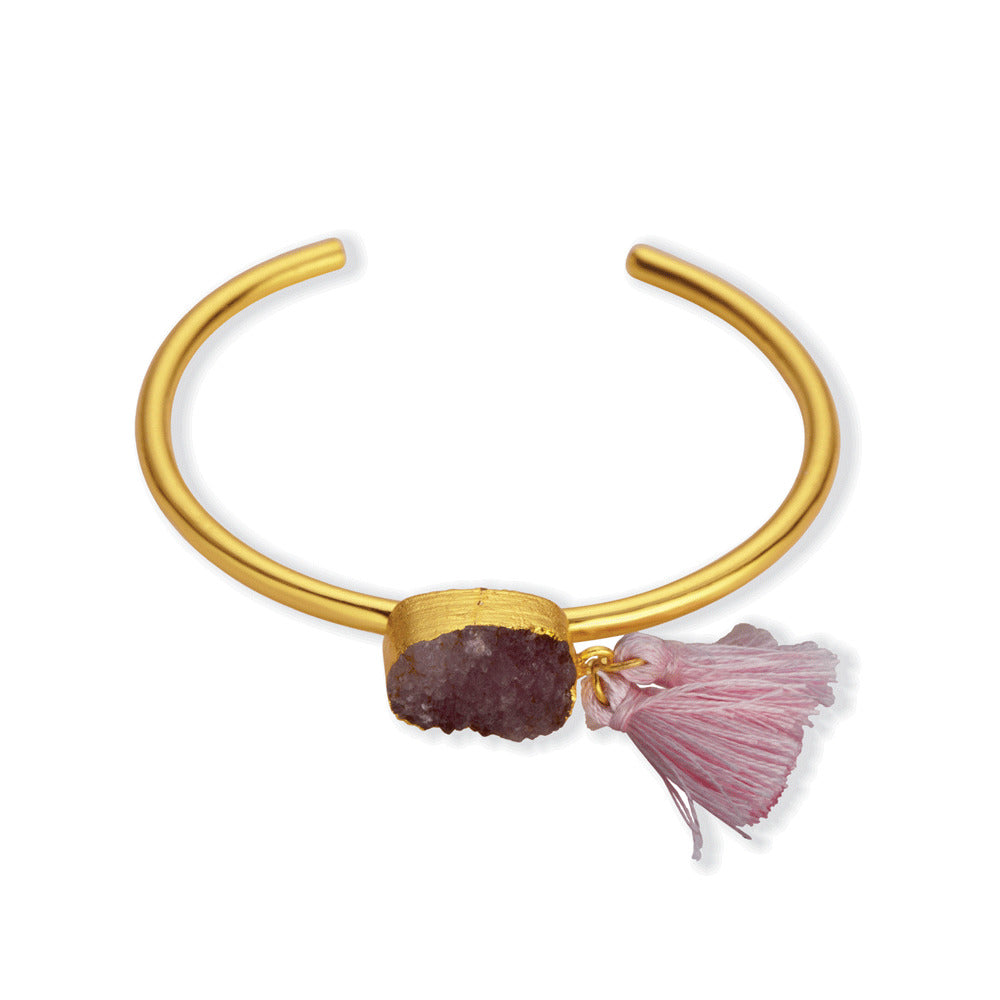 Purple Floret Bracelet