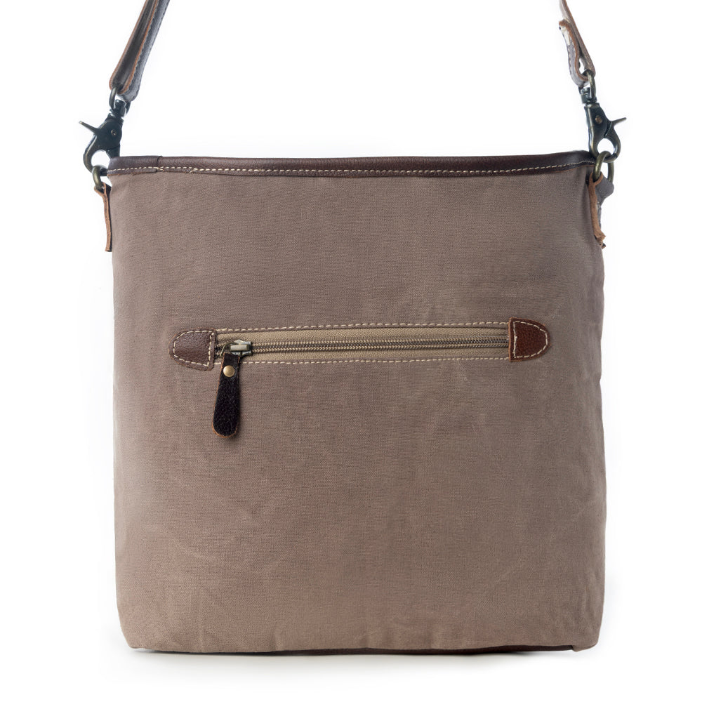 Pink Patchy Shoulder Bag