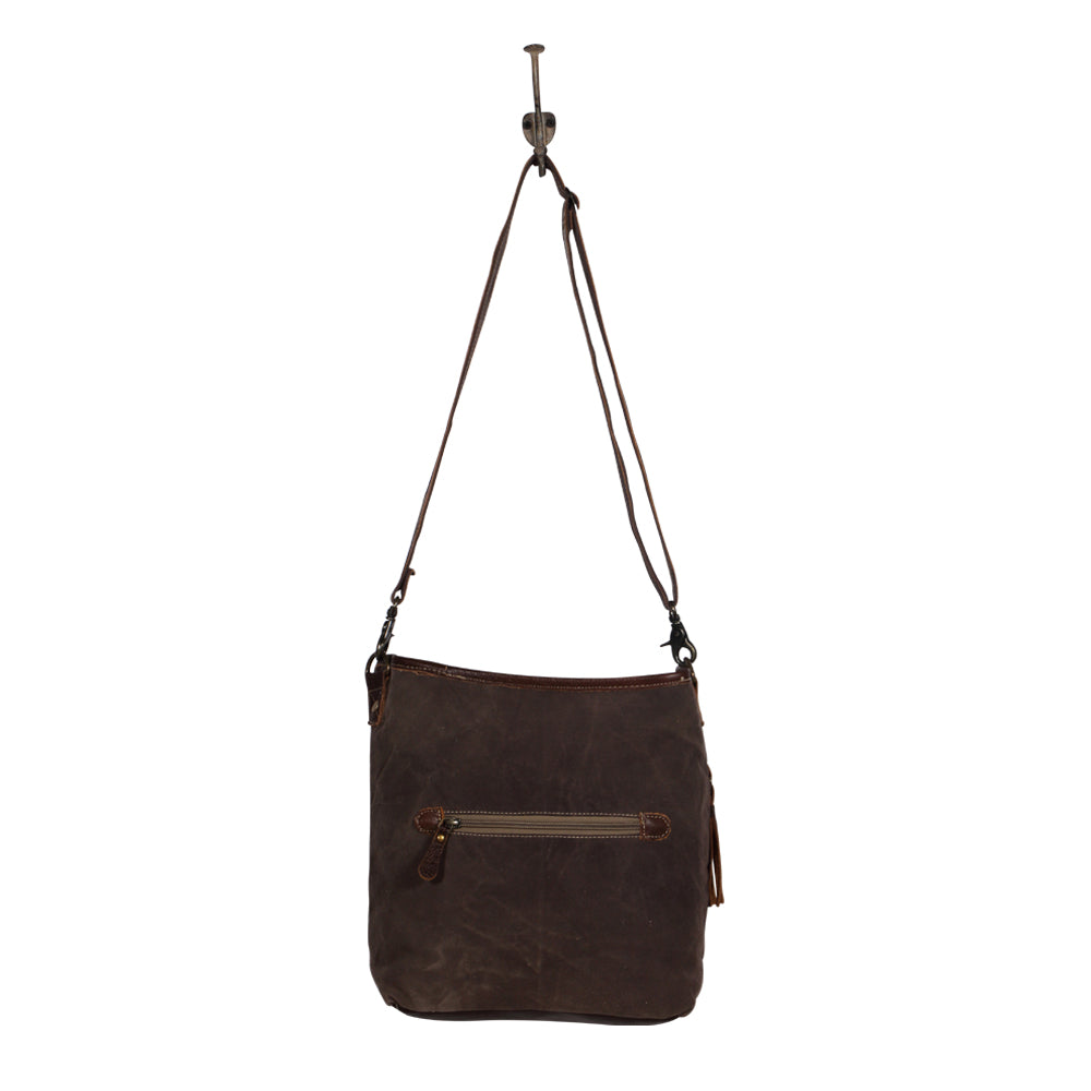 Pink Patchy Shoulder Bag
