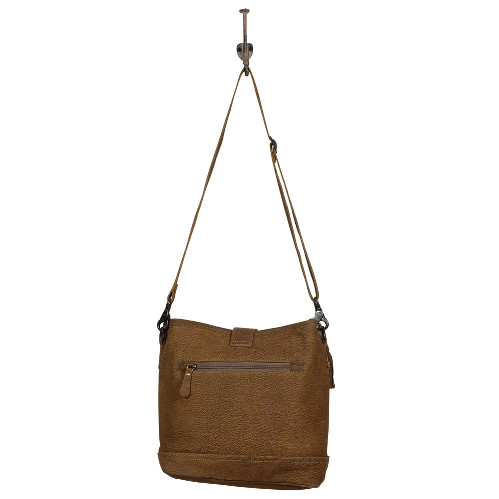 Shiny One Leather  & Hairon Bag