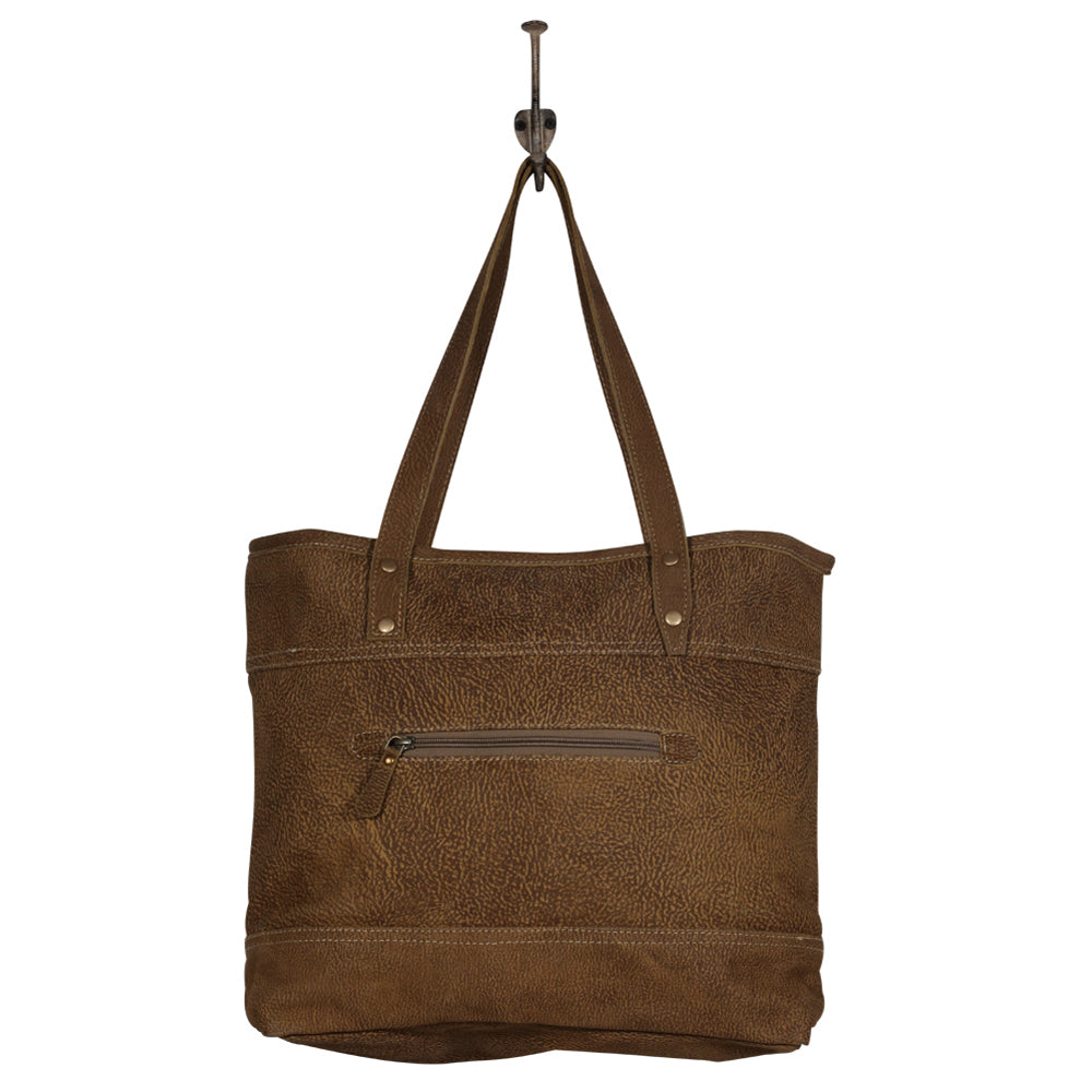 Largish Leather Tote Bag