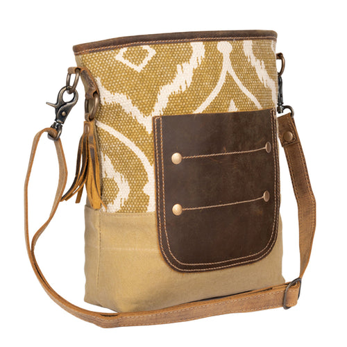 Arty Canvas Shoulder Bag